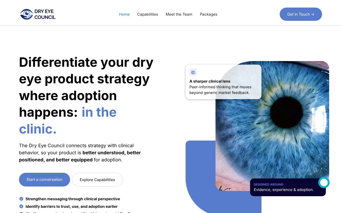 Dry Eye Council website